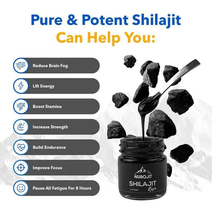 Shilajit Resin is a unique and potent superfood